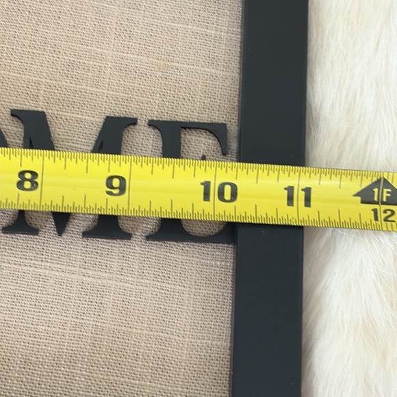 Black Welcome Wall Decor with Hooks - Picture 2 of 4